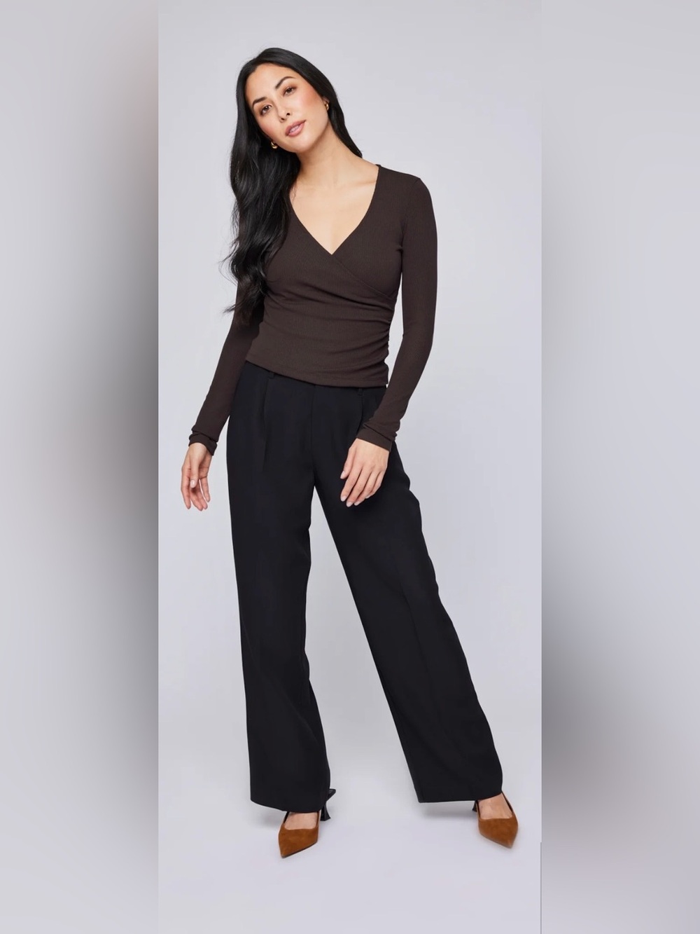 Gentle Fawn Long Sleeve Kirsten Top in Java